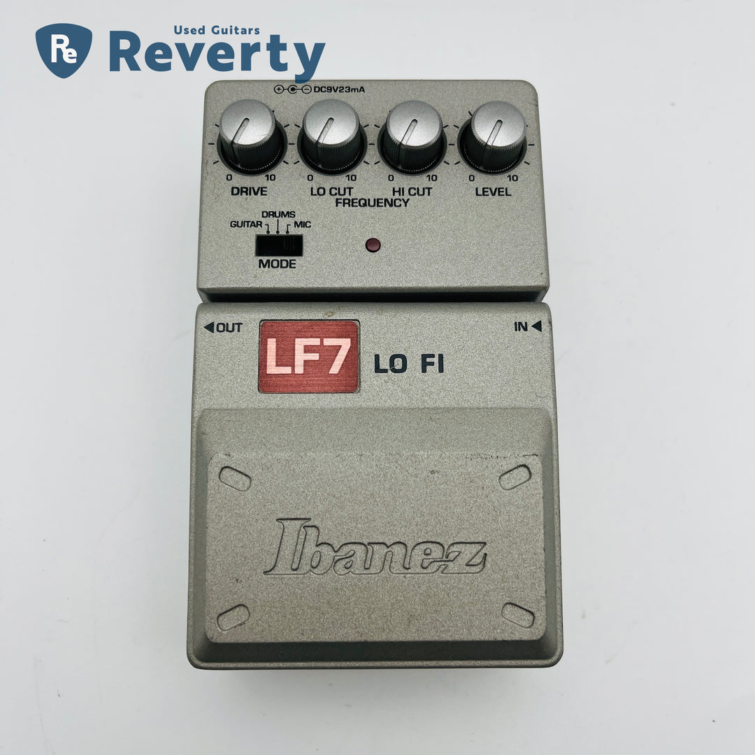 Ibanez LF7 Lo-Fi Distortion Guitar Effect Pedal Made in Taiwan Used