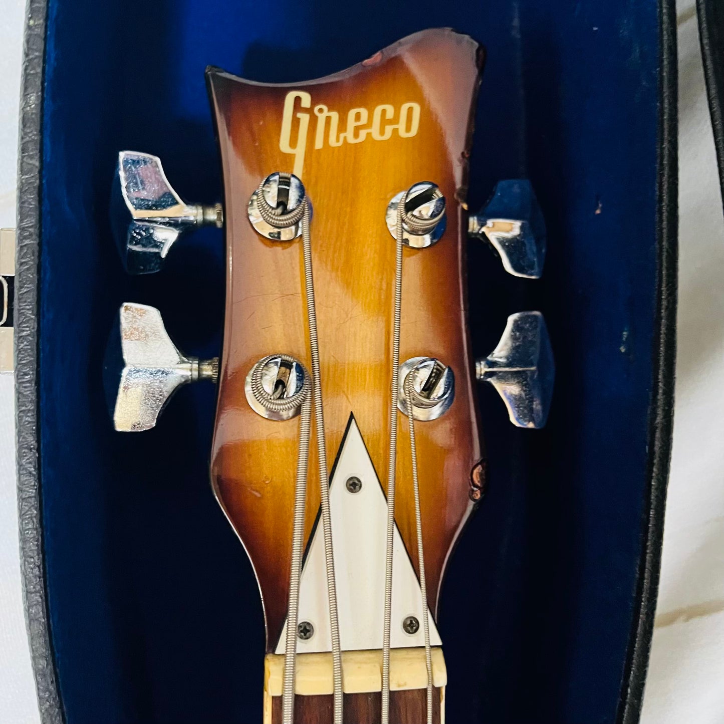 Greco VB360 1970s - Sunburst MIJ Violin Bass with Hard case