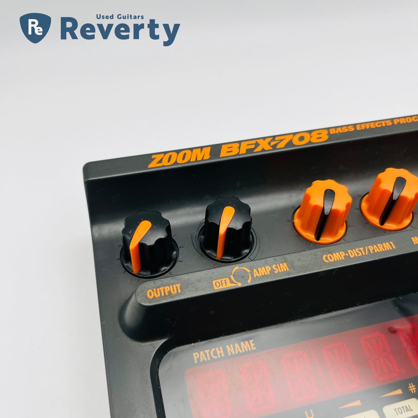 Zoom BFX-708 Bass Multi-Effects Processor Pedal Used w/Box