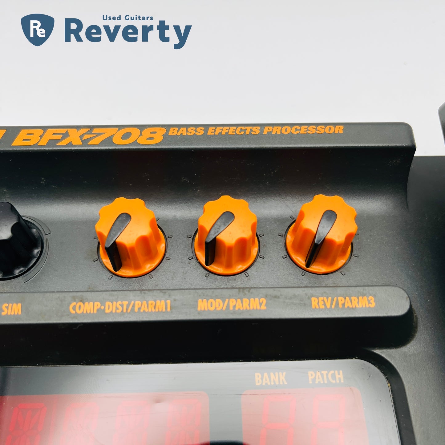 Zoom BFX-708 Bass Multi-Effects Processor Pedal Used w/Box