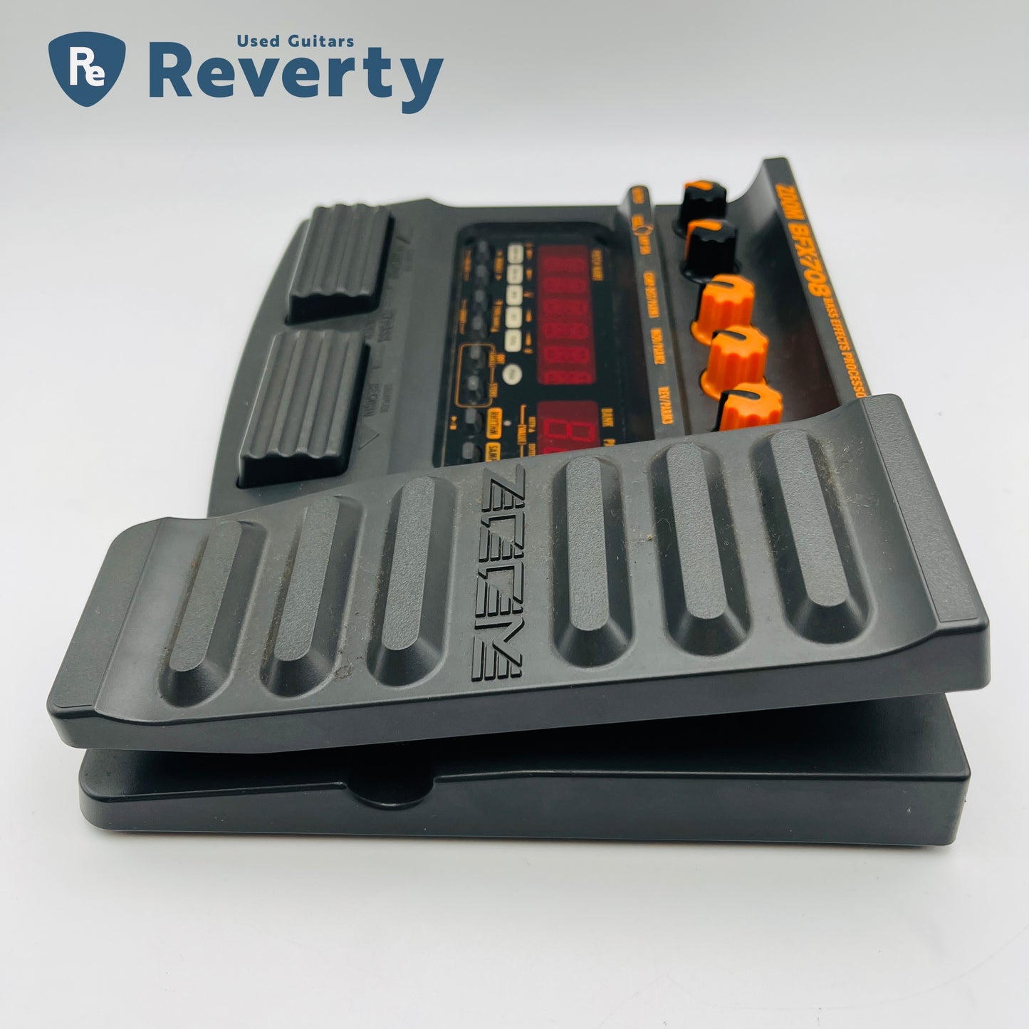 Zoom BFX-708 Bass Multi-Effects Processor Pedal Used w/Box