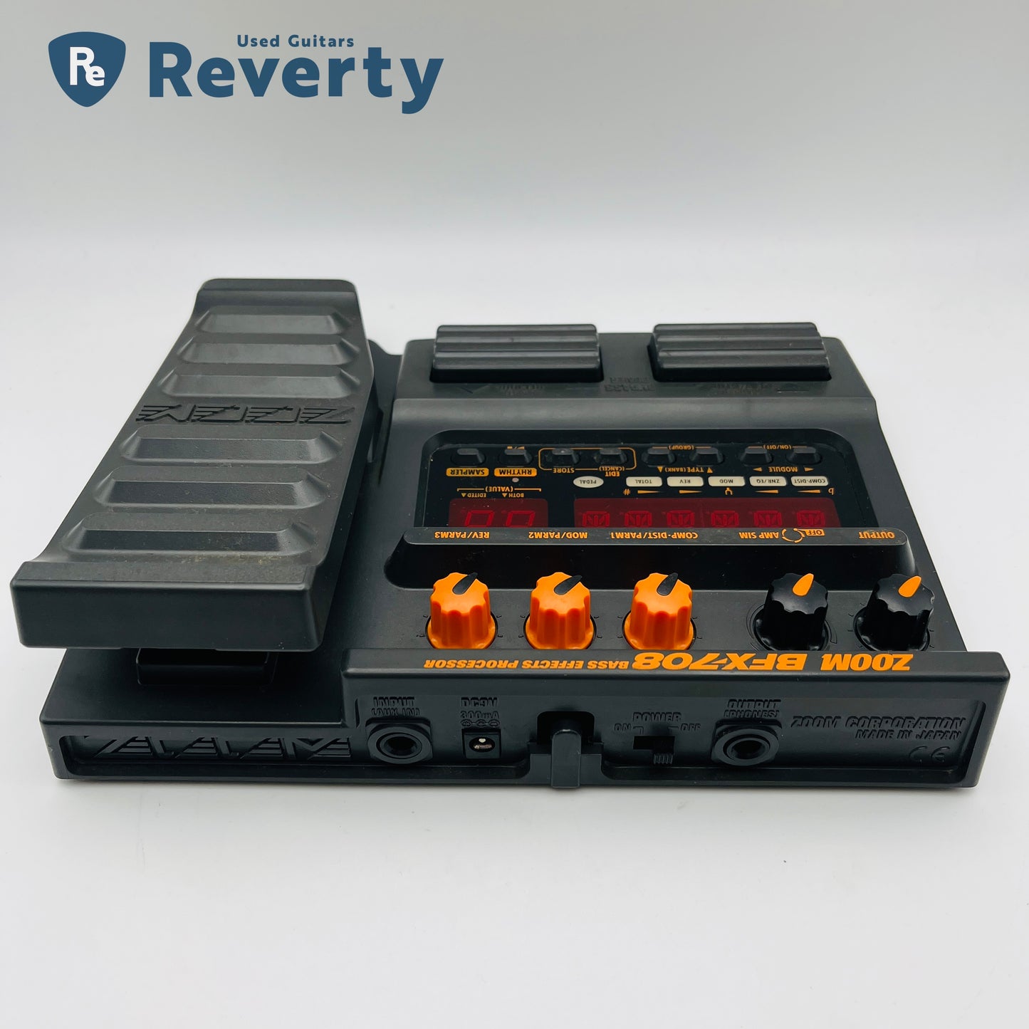 Zoom BFX-708 Bass Multi-Effects Processor Pedal Used w/Box